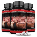 Justified Laboratories (3 Pack Typpioksidi Xtreme 5000 Advanced Miesten Heath Formula 60 kapselia