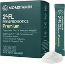 MOMSTAMIN HMO(Human Milk Oligosaccharides) Super Prebiootit ja probiootit naisille, Miehet: Immuuni digestiivinen täydentää HMO Probiootit ...