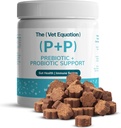 Prebiootti & Probiootti koirille Ruoansulatus & Gut Health Chews ... Natural Duck Flavor, 90 Count ...
