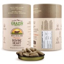 Grass-Fed Freeze Dried Naudan sydän ja maksa kapselit 3000 mg per tarjoilu CoQ10, rauta, sinkki ja B12 täydentää luonnollinen sydän, energia, ja immuuni tuki