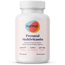 FullWell prenatal vitamiineja ... Koliini, folaatti, D-vitamiini sikiön kasvuun, aivojen kehitys 26+ Elinkykyiset ravintoaineet ... Dieetti-formulated, OBGYN Recommendated, non-GMO, 3rd Party Tested, 30 Servings