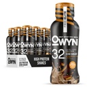 OWYN Vain mitä tarvitset Pro Elite Vegan Plant Based High Protein Keto Shake, Ei Pähkinä Butter Cup, Zero Sugar, 32g Proteiinia, Omega-3, Prebiootit, Superfoods Greens workout ja Recovery, 0g Net Carbs
