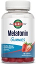 KAL Melatoniini Gummies, Melatoniini 5mg uniapu, terve rentoutuminen, uni Kesto, laatu, ja rauhallisuus Tuki Formula, kasvissyöjä, Gluteeniton, luonnollinen mansikka maku, 30 tarjoilua, 60 Gummies