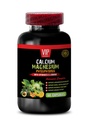 Kalsium Magnesium Supplement - Kalsium Magnesium Fosfori D-3 ja Boron - Terve luut Magnesium, kalsium naisille, magnesium miehille, Bone Strength lisäravinteet, 1 pullo 60 kapselia