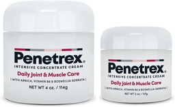 Penetrex Joint & Muscle Therapy Duo - Soothing Relief for Back, Neck, Hands, Feet & Nerves - Rub med Arnica, Vitamin B6 MSM & Boswellia - 2oz, 4oz
