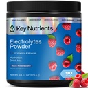 Avainaineet Multivitamiini Elektrolyyttejä Powder Ei sokeria - Sweet Blue Vadelma Elektrolyytti Powder - Endurance & Energy Supplement - Hydration Powder - Ei kaloreita - 90 Tarjoilut - Valmistettu USA