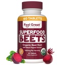 Tunne suuria vitamiineja Organic Beet Root Powder Supplements (Tablets) ...