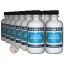 Kalsiumkarbonaatti / 2,3 kiloa / 12 pulloa / 97,55% Pure Food Grade/Fine Powder