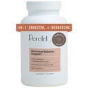 Perel Hormonitasapainon tuki, naisten inositolin täydennysosa berberiinillä, Myo & D Chiro Inositolilla, Alpha Lipoic Acid, & Dim naisten terveyden, soijan, maidon ja gluteenittomana, ei GMO:ita, 120 kapselia