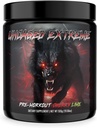 Uncaged Extreme Pre-Workout Powder - Extreme Energy, Focus, Typpioksidi & Lihaspumppu - Extreme Formula L-sitrulliini, Beta-Alanine, Rhodiola Rosea - 30 Tarjoilut - 1.22 Punta - kirsikka