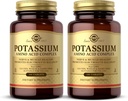 Solgar Kaliumaminohappokompleksi - 100 tablettia, 2 tabletin pakkaus - Elektrolyyttitasapainon edistäminen - ei-GMO, Vegaani, Gluteeniton, Maitotuotteeton, Kosher - 200 Tarjoilua