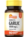 Sundance Odorless Valkosipuli Softgels 1000 mg 90