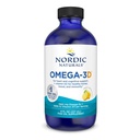 Nordic Naturals Omega-3D, Lemon Flavor - 8 oz - 1560 mg Omega-3 + 1000 IU D3-vitamiini - Fish Oil - EPA & DHA - Immuunituki, aivojen ja sydämen terveys, terveet luut - ei-GMO - 48 tarjoilua