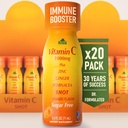 C-vitamiini Shot 1000MG - Immuniteetti Booster sinkki, inkivääri, & Echinacea - Suojaa Immuniteetti - Taistele yhteinen kylmä - Orange Flavor - 2.4 FL Oz pullo - 20 pakkaus