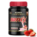 ALLMAX Nutrition ISOFLEX Heraproteiini-isolaatti, mansikka - 2 lb - 27 grammaa proteiinia per scoop - nolla rasvaa ja sokeria - 99% laktoositonta - gluteeniton ja soijaton - Arvioitu 30 annosta