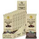 EatToal Chocolate Chip Real Food Bar - Organic Vegan Terveet Gluteenittomat proteiinipatukat - Low Sugar Meal Replacement Bar, Non GMO, koskaan paistettu, Kasvien Based - Valmistettu nautittavaksi, Ei istua hyllyllä