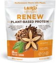 Laird Superfood Renew Plant-Based Protein Powder, 19 Grams Protein, Vegan Sasha Inchi Seed Protein, Neljä toiminnallista sieniä, Säilöntävapaa, Gluteeniton, Dairy-free, 16 oz. Laukku