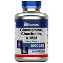 tnvitamiinit Glukosamiini, kondroitiini, & MSM (4000 MG - 240 kapselia) miehille ja naisille 