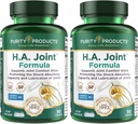 Puhtaus Tuotteet HA Joint Formula Hyaluronic Acid + Key CoFactors - Joint + Skin Multi Collagen (tyyppi I, II & III) - 5-Loxin - Olive Fruit Extract - Joint Joustavuus + liikkuvuus - 90 kapselia (2)