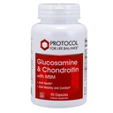 Protocol Glukosamiini & Chondroitin with MSM - Joint Support* - Chondroitin MSM Supplement - non-GMO & Dairy Free - 90 Veg Caps