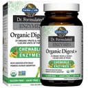 Elämän puutarha Dgestive Enzymes with Papain, Bromelain and Lipase for Ravintoaineiden Imeytyminen ja digestion Support, Tropical Fruit Flavor, Ravintolisä, Certified Vegan, 90 Chewables