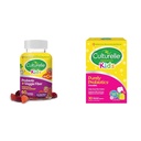 Culturelle Päivittäinen Probiootti lapsille + Kasviskuitu Gummies (Ages 3+) - 60 Count & Kids Chewable Daily Probiootti lapsille, Ikä 3+, 30 Count