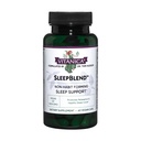 Vitanica SleepBlend, Non Habit Forming Sleep Support Supplement, Melatoniini, Valerian juuri, intohimokukka ja humala, Vegan, 60 kapselia