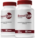 NutraRize (Pack of 2 Boost Up kapselit miehille, Kaikki luonnolliset lisätä pillereitä, Päivittäinen ravitsemus tukea miesten terveyttä ja hyvinvointia, Premium, Boost Ups Review (120 kapselia)