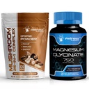 WELLNESS LABSRX Sienijauhe 2000mg - Magnesiumglykonaattikapselit - 750mg