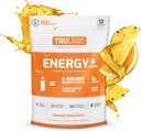 TRULABS Endurance, Energy + Focus, Jauhettu juoma Mix, Orange Ananas (10ct)