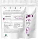 Multi Collagen Peptides, tyyppi I, II, III, V, X, Makuton, 1 lb (453, 6 g), Biotiini, C-vitamiini, hyaluronihappo, Grass-Fed, pastöroitu