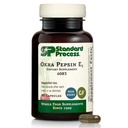 Standard Process Inc. Okra Pepsin E3 - Koko ruoka digestiivinen terveys, kolesteroli, Bowel ja Bowel Cleanse kanssa Pepsin, Alfalfa, Espanjan sammal, Tattari ja Okra, Gluteeniton - 90 kapselia