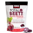 Force Factor yhteensä Beets Verenpaine Support Lisäravinteet Beet Powder, Suuri-Masting Beets Chewables for Heart-Terve energia, ja lisääntynyt typpioksidi, 60 purukumia