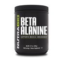 NutraBio Beta Alanine Pre-Workout täydennysosa - Beta Alanine Powder - 360 g jauhe