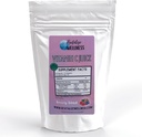 C-vitamiini Juice Powder 1000 mg C-vitamiini askorbiinihappoa tarjoilua kohti Berry Blast Makeutusainetta ei lisätty 150