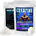 HERBALICIOUS Creatiini Monohydraatti Micronized Powder ... 5g per Serving for Strength, Power, and Performance...