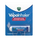Vicks VapoInhaler, kannettava nenän inhalaattori, ei-lääkekäyttöön tarkoitettu, rauhoittava höyry, Mentolin haju, 1