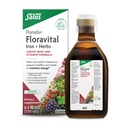 Floradix Floravital Liquid Iron & Vitamiine Formula - Liquid Iron Supplement with C & B Vitamiines & Yrds for Energy Support - Vegan, Gluteenittomat, Hiivaton & ei-GMO - 8,5 Fl Oz