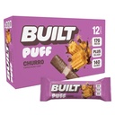 Rakennettu bar, Puff Protein Bars, Churro Puff, 17g Protein Snacks, On-The-Go Bars, Vain 140 kaloria & 6g Sokeri, Kollageeni, Gluteeniton, 12