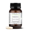 JSHealth moni-strain probiootti täydentää. Advanced Gut Health Formula 5 Kliinisesti tutkittu kanta. Hyllyn vakaus, Vegan. Kirjoittanut ravitsemuslääkäri Jessica Sepel (30 kapselia)