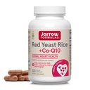 Jaarrow Formula Red Yeast Rice 1200 mg & Co-Q10 100 mg Per Serving - 120 Kasvis Caps - 60 Tarjoilut - Herbal Heart Health Dietary Supplement - Tukee Sydän-ja sydänterveys - Vegan