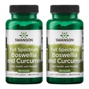 Swanson Full Spectrum Boswellia & Curcumin Natural Wellness Formula - (60 kapselia) (2 pakkaus)