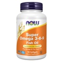 NYT lisäravinteet, Super Omega 3-6-9 1200 mg ja sekoitus kala-, bourage- ja pellavasiemenöljyjä, 90 Softgels