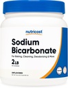 Nutricost Natriumbikarbonaatti (2 LB) - 600 mg per Serving, ei-GMO, Gluteeniton