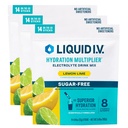 Liquid I.V.® Hydration Multiplier® Sugar-Free - sitruunan lime - Hydration Powder Packets Elektrolyyttijauhe Drink Mix ...