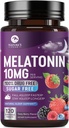 Melatoniinin Sleep Support Lisäravinteet - Nopea liuottaa Melatoniini 10 mg per tarjoilu aikuisille - Maximum Strength Melatoniini Tabletit levollinen uni tuki, mansikka maku, pullotettu USA - 60 päivän tarjonta