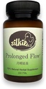 Silkie pidennetty virtaus täydentää - Hormonaalinen tasapaino tuki, vähentää & sääntelee kuukautiskierron, kuumat välähdykset & yö hikoilu helpotus, 300