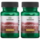 Swanson Pterostilbene 50 mg 30 Veg Caps (2 pakkaus)