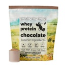 Santa Cruz Paleo Whey Protein Powder, Chocolate Flavor, 20 G Grass Fed Whey Protein Isolate Per Serving, Gluteeniton, Paleo & Keto Friendly, Ei sokeria lisätty, Protein Shake Mix, 20 Tarjoilut, 1,2 lb Bag