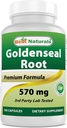 Best Naturals Kultainen juuri 570 mg (ei-GMO) 100 kapselia